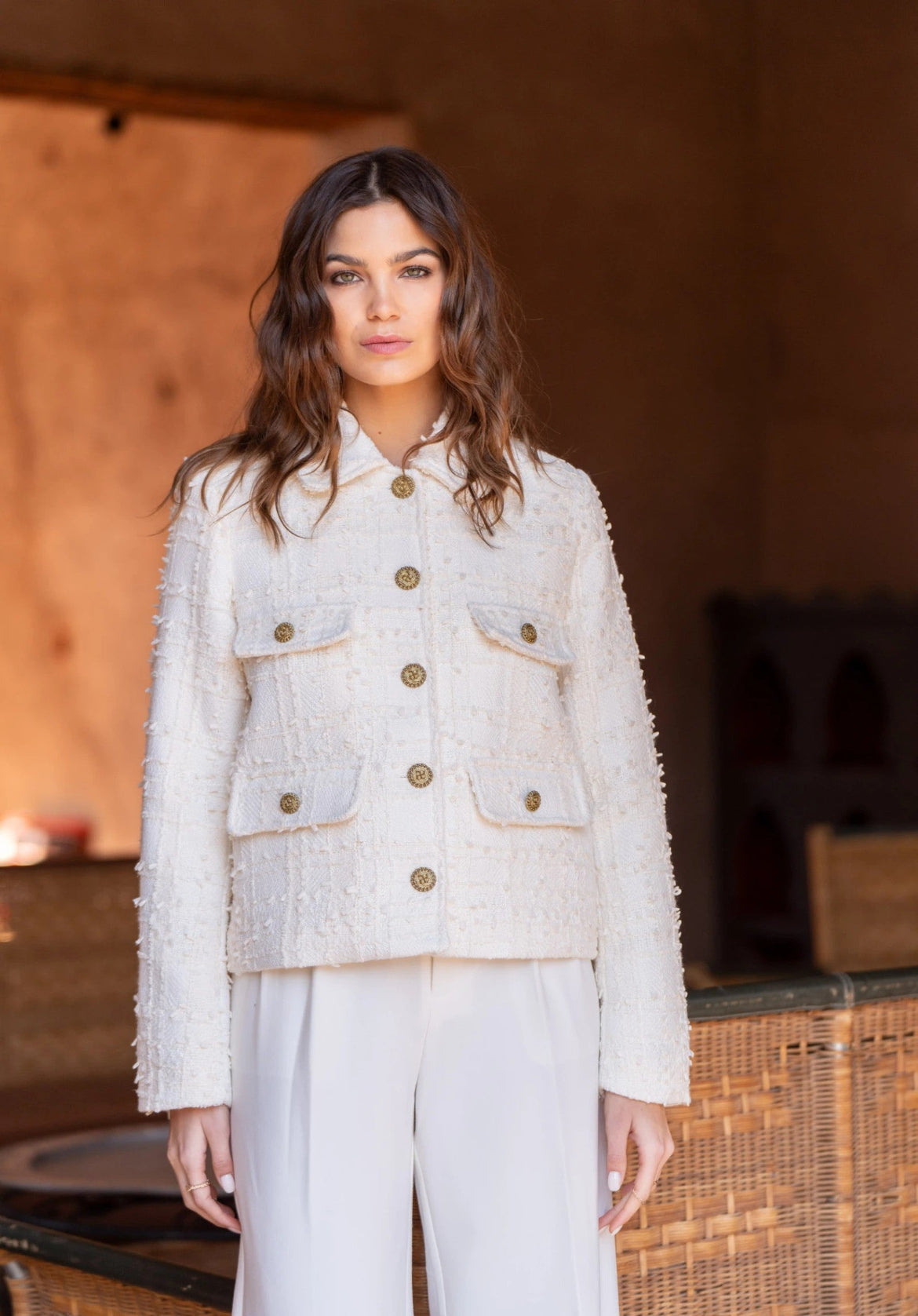 tweed jacket for women