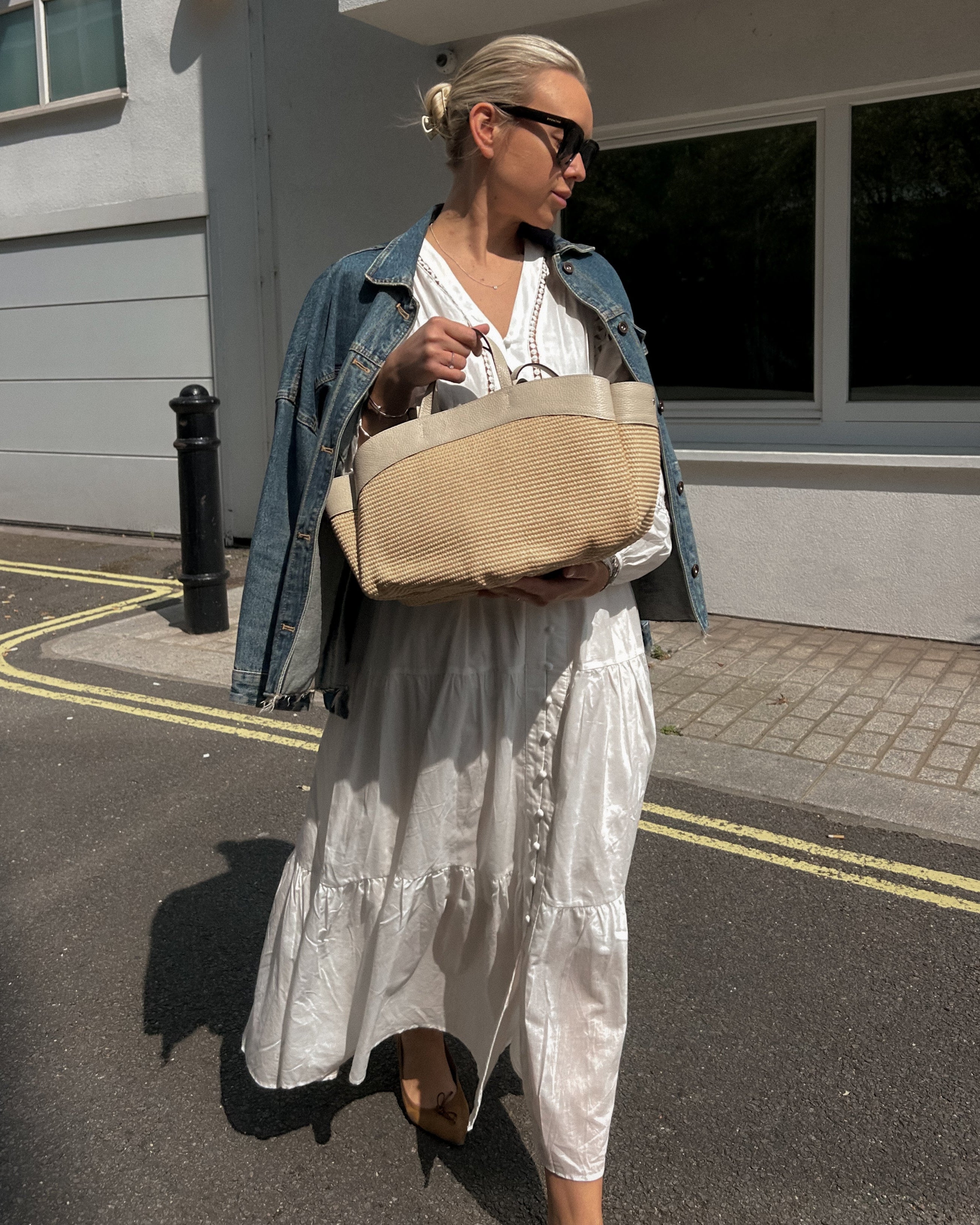 Italian-Made Lucia Raffia Tote Bag – Perfect Summer Accessory