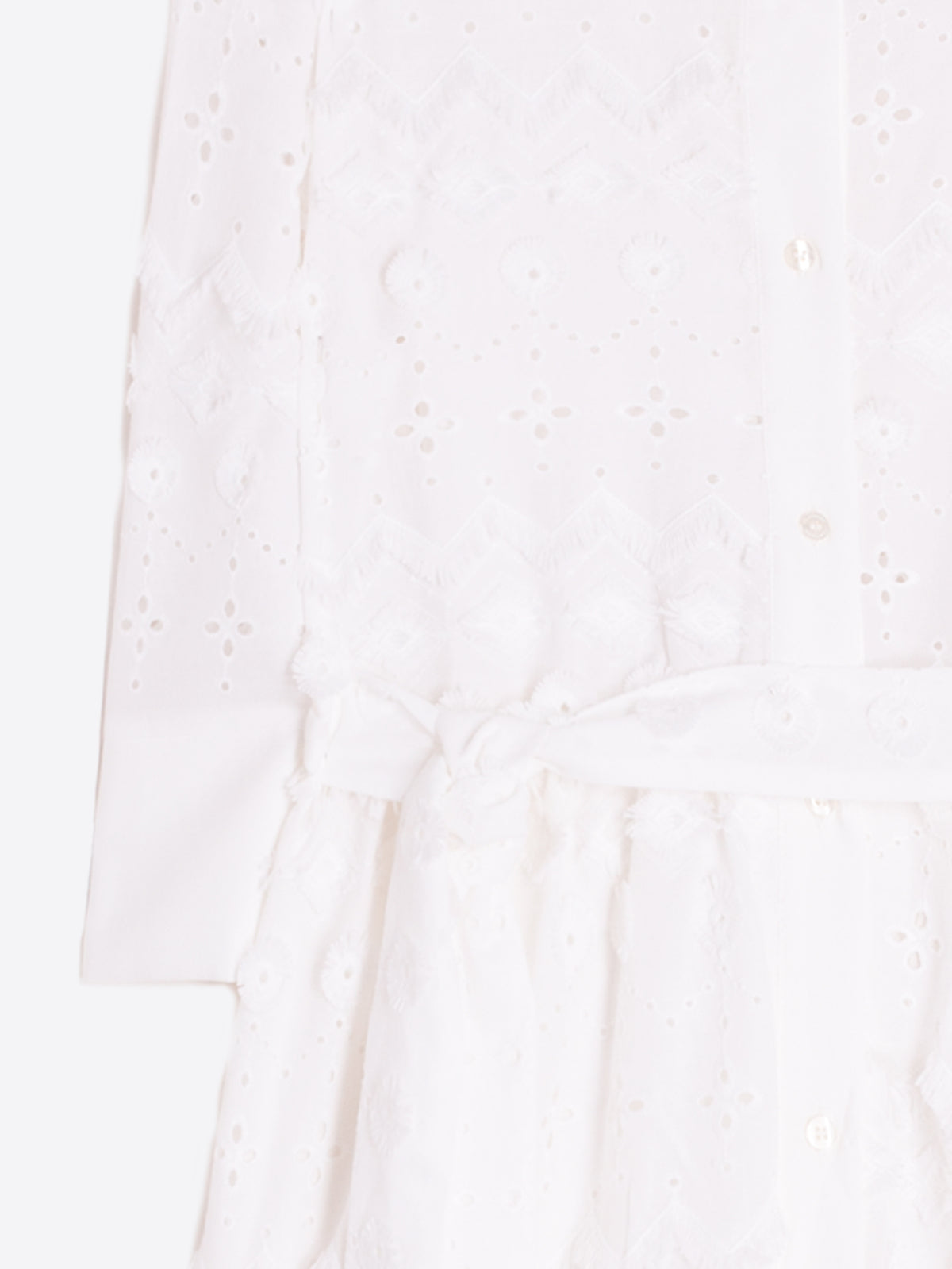 Women’s embroidered white midi dress for summer occasions