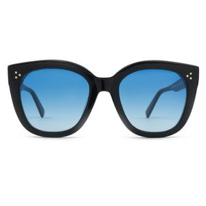ALINA BLACK | Oversized Cat-Eye Sunglasses