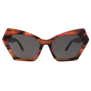 STELLA LIGHT HAVANA | Cat-eye sunglasses