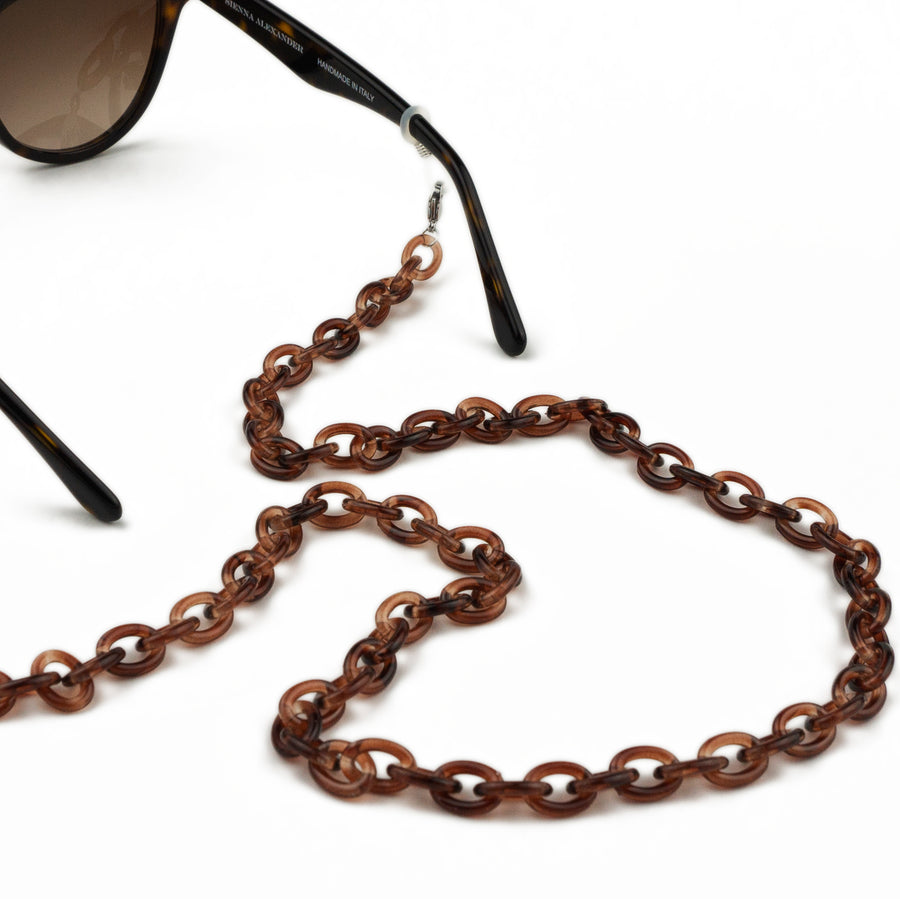 Sunglasses Chain / Dark Havana Thin