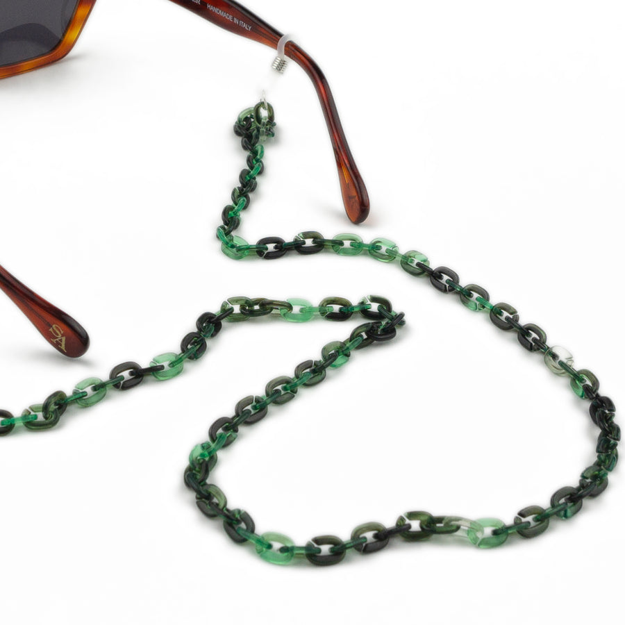 Sunglasses Chain / Emerald Thin