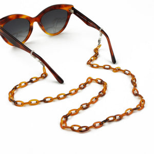 Sunglasses Chain / Light Havana Thin