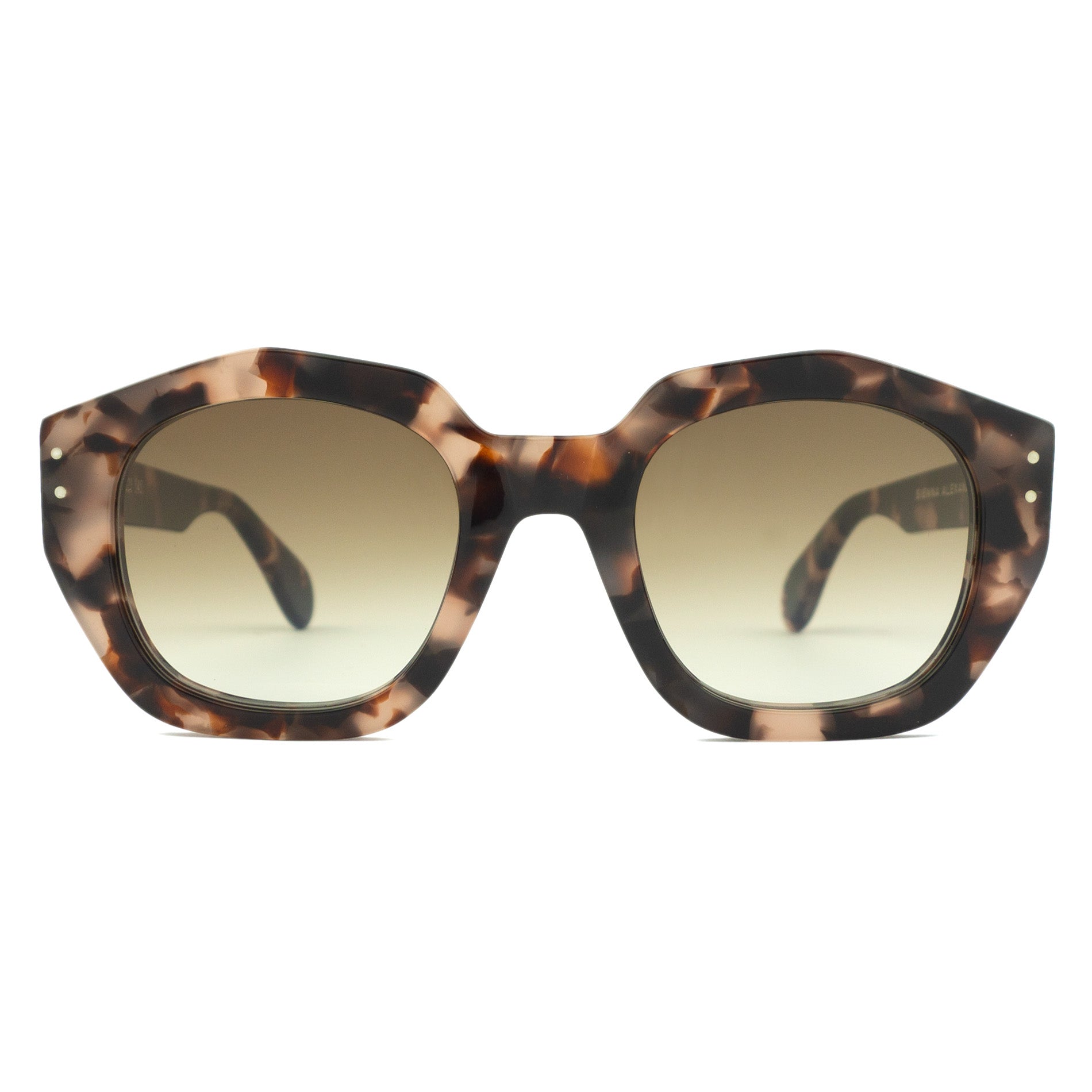 TUDAIO PINK HAVANA | Angular Sunglasses
