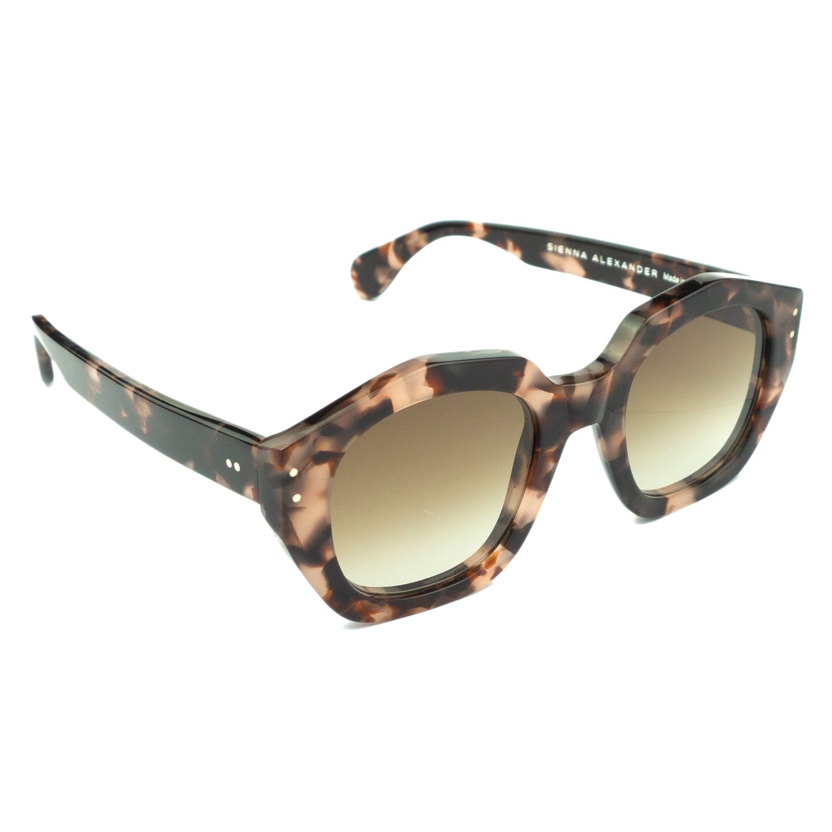 TUDAIO PINK HAVANA | Angular Sunglasses